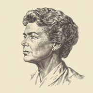 Eleanor Roosevelt portrait — Civic Courage, historical mentor in Counsel