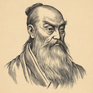 Lao Tzu portrait — Wu Wei · Yielding Power, historical mentor in Counsel