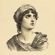 Sappho portrait — Tenth Muse, historical mentor in Counsel