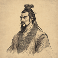 Sun Tzu portrait — Strategy · Deception, historical mentor in Counsel