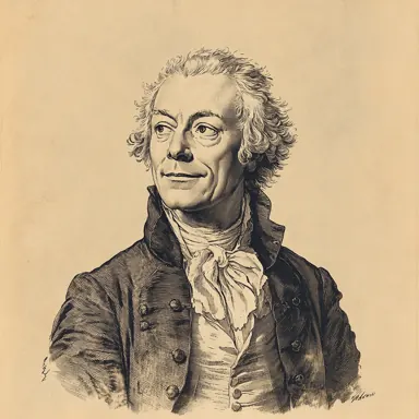 Engraved portrait of Talleyrand
